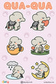 Qudsy World Character Sticker Sheets